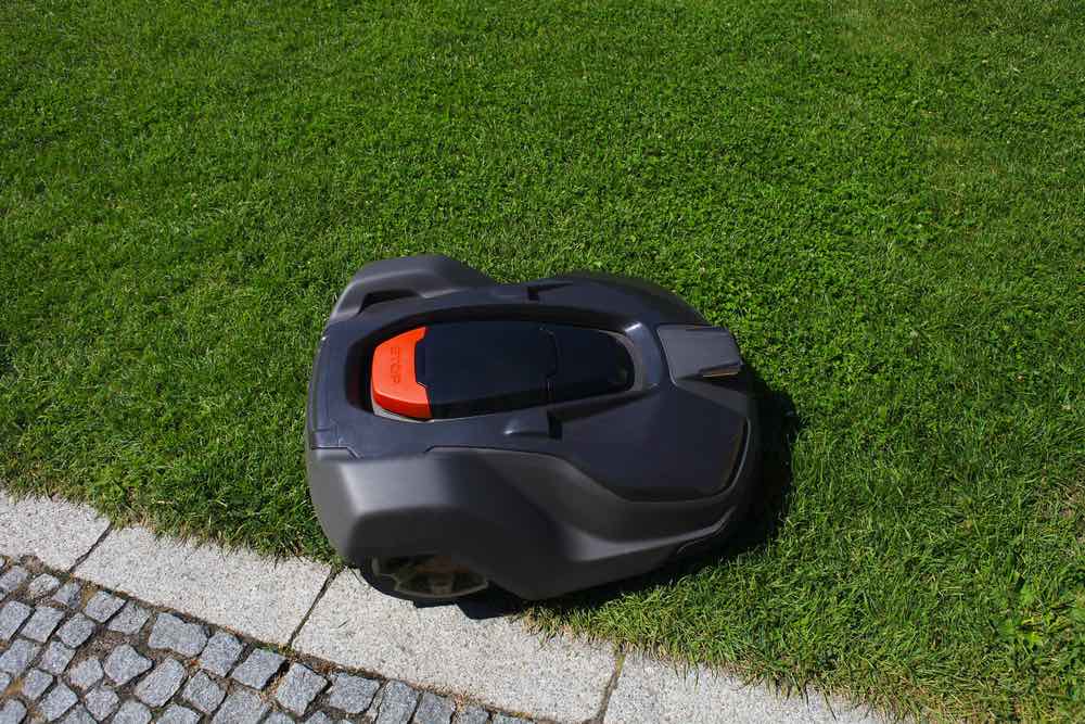 Grenzen voor robot grasmaaier instellen
